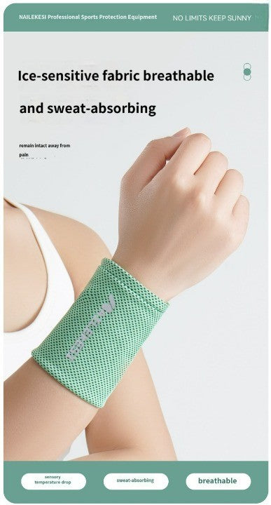 Sports wrist brace sweat wiping wrist towel women's fashion sweat-absorbing running badminton thin protection wrist wrist wrist strap men