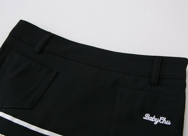 golf apparel women's suit summer ice silk white short sleeve polo shirt golf quick-drying pleated skirt