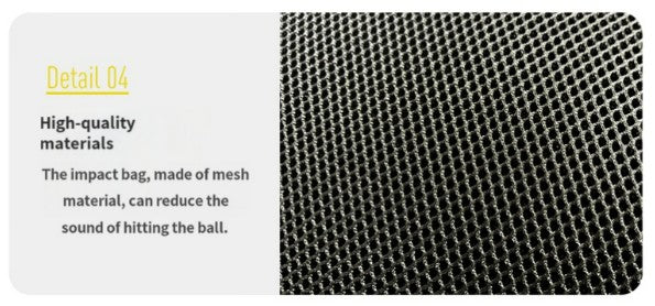 MELELINKS GOLF SILENT PERCUSSION BAG INDOOR PRACTICE SAY GOODBYE TO NOISE NO-FILL OUT OF THE BOX
