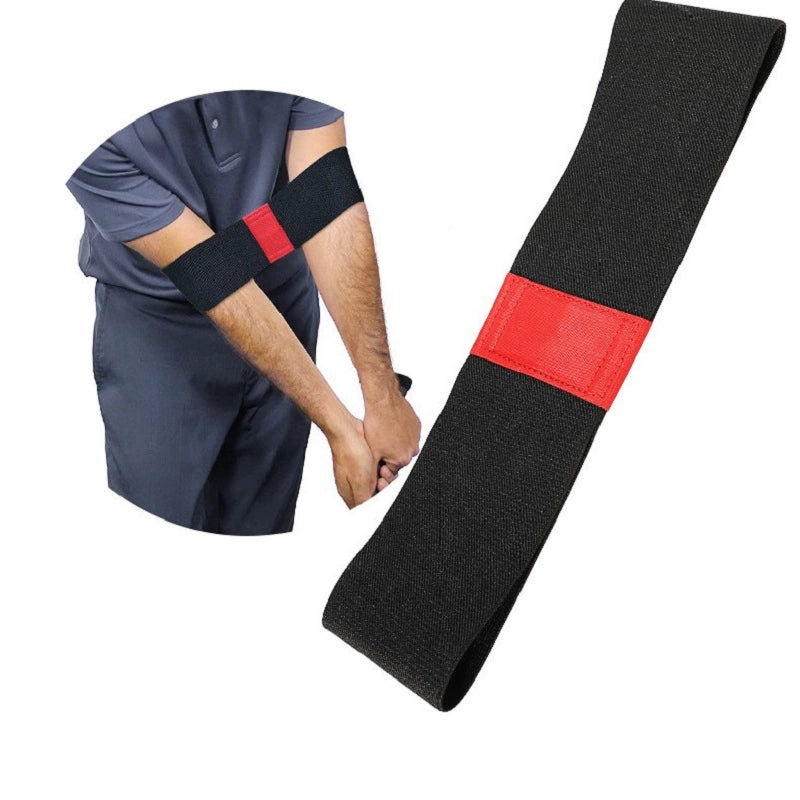 Golf swing trainer arm correction belt golf anti outside rod chicken wing binding, posture correction belt