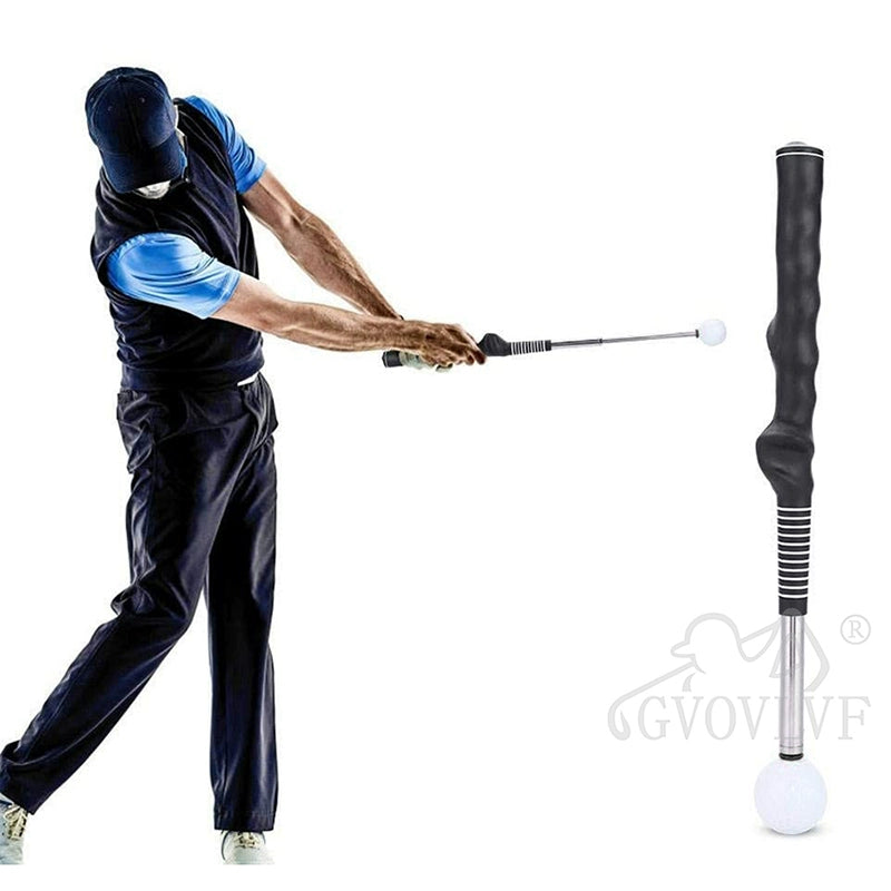 Golf Swing Trainer Stick Telescopic Swing Stick Indoor and outdoor golf practice Beginner trainer supplies
