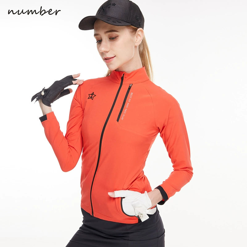 Number Golf Gloves Women's Summer Sunscreen Breathable Anti-Slip Gloves Women's Fingerless Golf Gloves