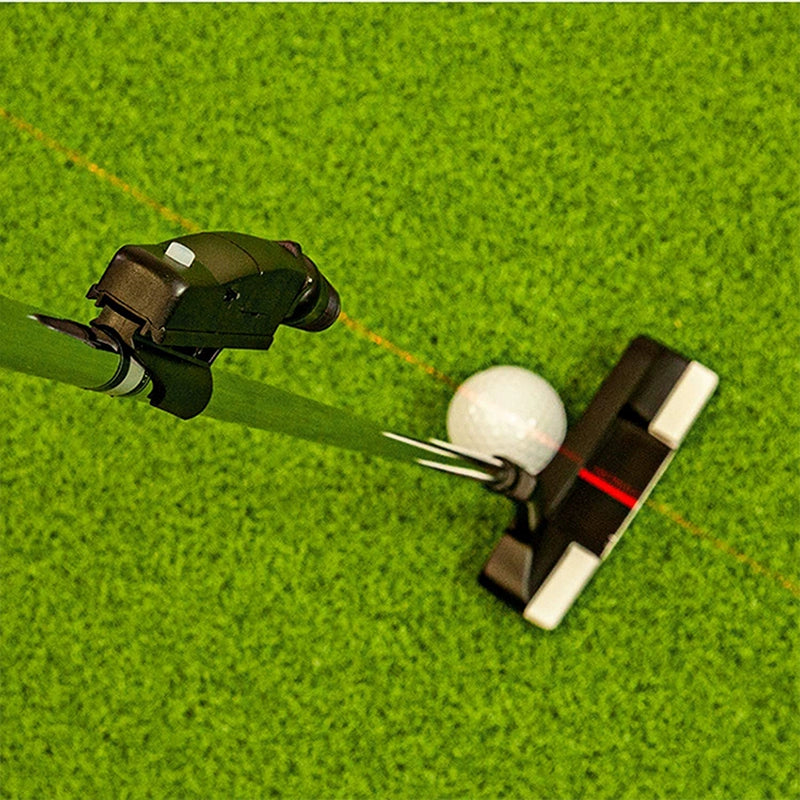Golf club putter laser sight indoor teaching instrument linear infrared putter practice aid
