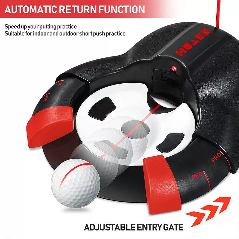 Golf Laser Automatic Ball Return Golf Electric Putting Trainer Indoor practice