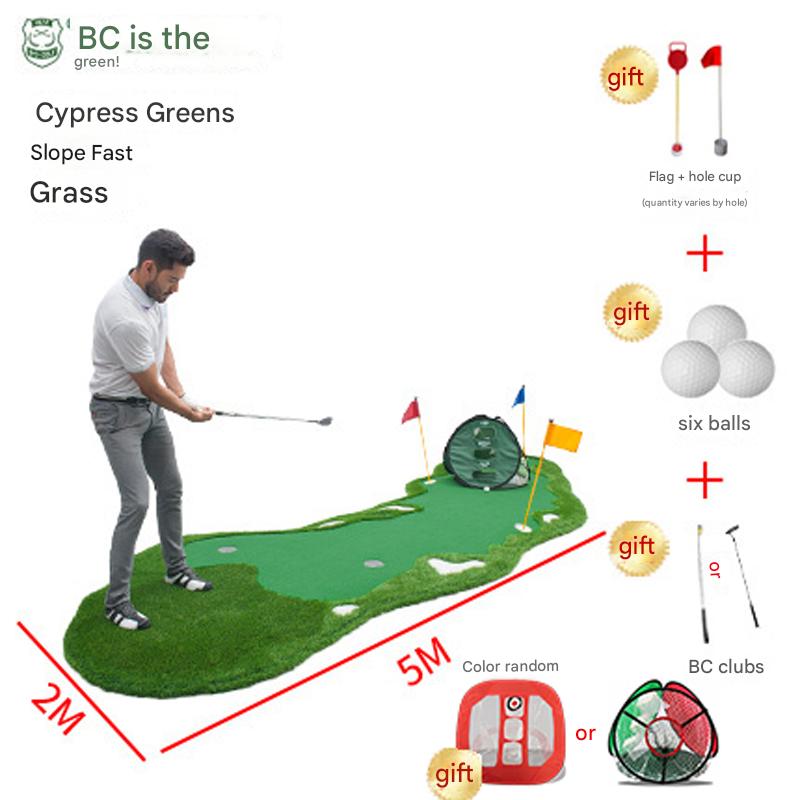 Golf putter indoor outdoor mini golf simulation office practice blanket home putting green