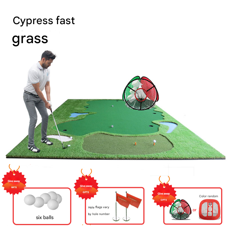 Golf putter indoor outdoor mini golf simulation office practice blanket home putting green