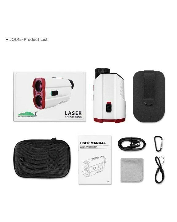 PGM Magnetic Waist Clip Golf Rangefinder High Precision Laser Telescope Slope Compensation Distance Measuring Instrument