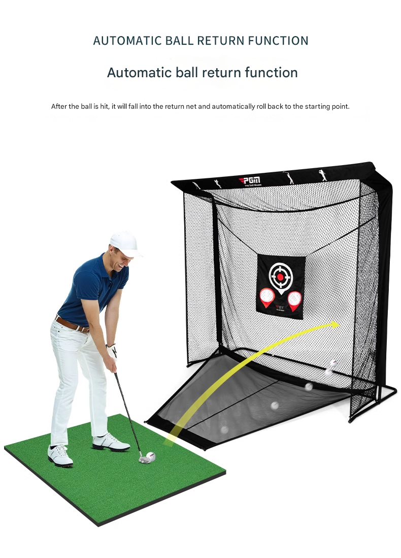 Golf Practice Net Outdoor Chipping Strike Cage Indoor Home Green Training Swing Hitting Net Set