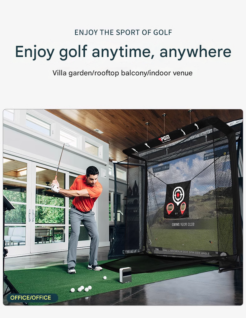 Golf Practice Net Outdoor Chipping Strike Cage Indoor Home Green Training Swing Hitting Net Set
