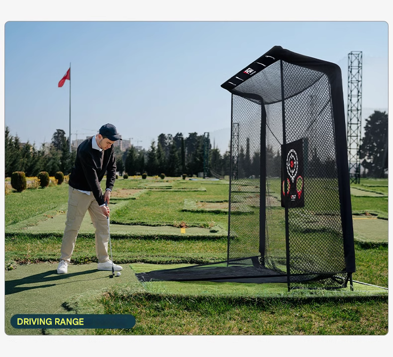Golf Practice Net Outdoor Chipping Strike Cage Indoor Home Green Training Swing Hitting Net Set
