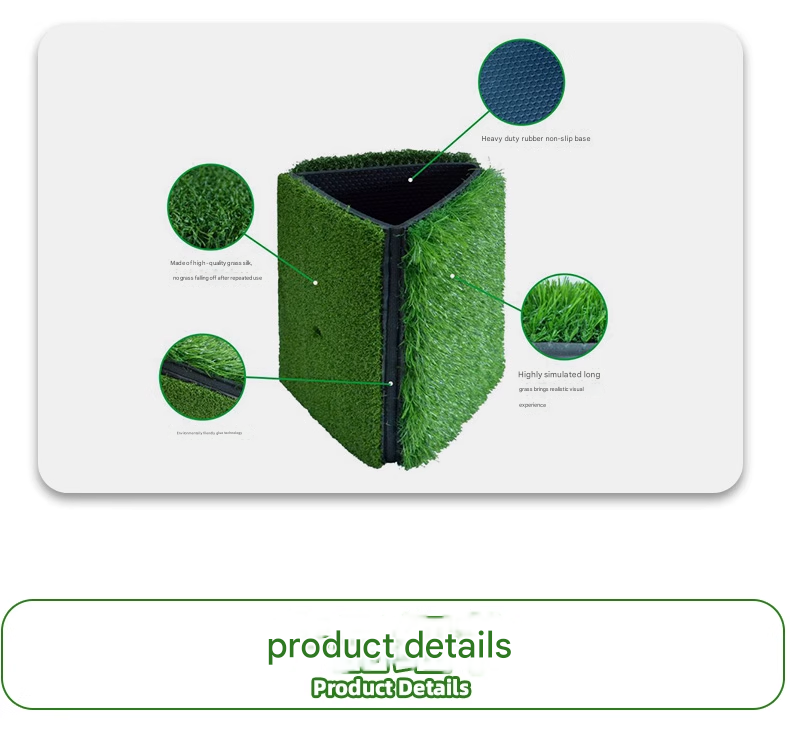 Indoor golf practice equipment percussion mat swing percussion mat foldable portable three-in-one carpet