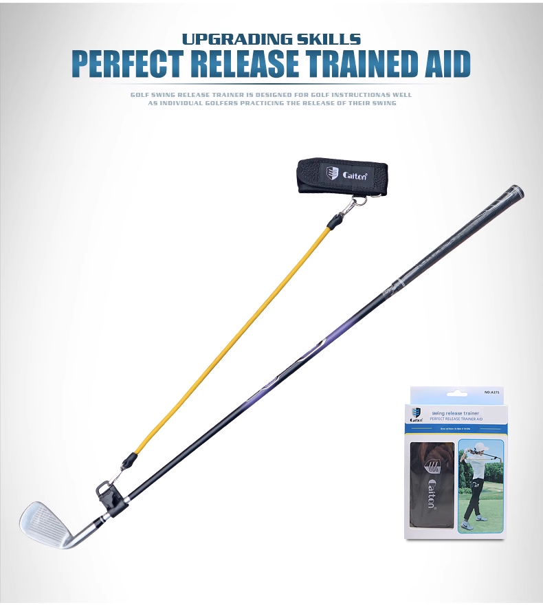 Caiton Golf Swing Delay Release Trainer Posture Corrector Beginner Auxiliary Practice Supplies
