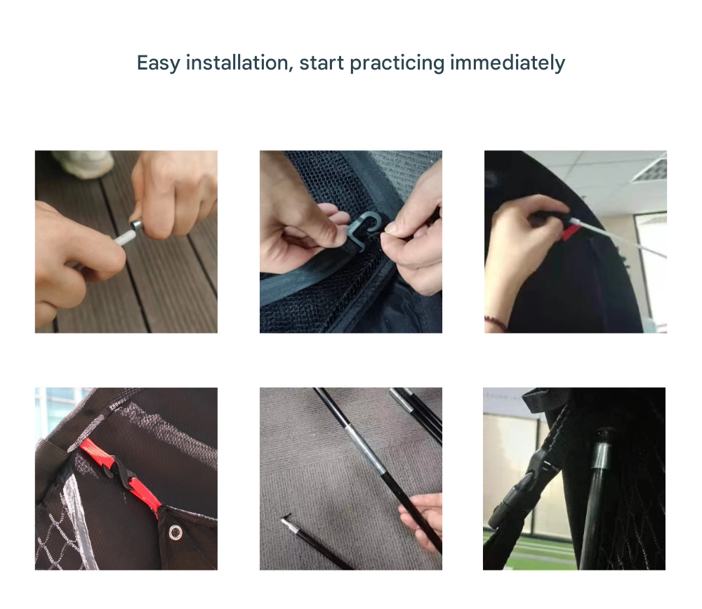 MELE LINKS GOLF PORTABLE PRACTICE NETS INDOOR AND OUTDOOR BATTING CAGE SWING CUTTING PRACTICE NETS