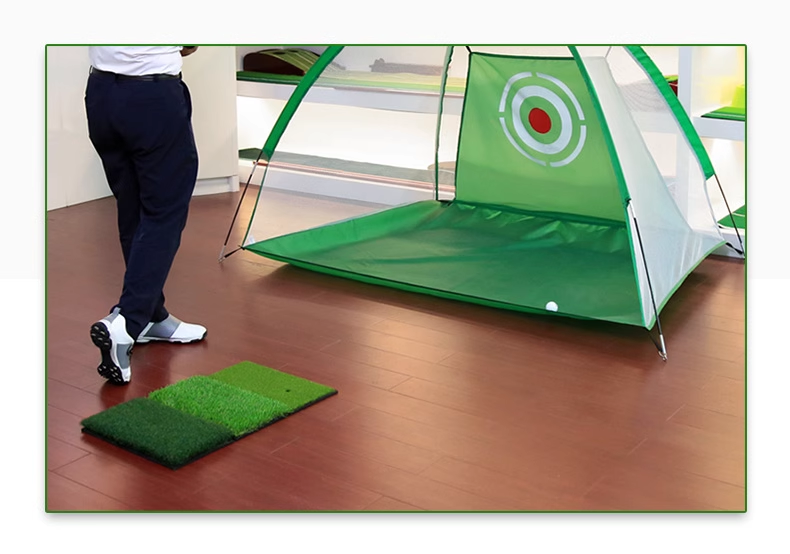 Indoor golf practice equipment percussion mat swing percussion mat foldable portable three-in-one carpet