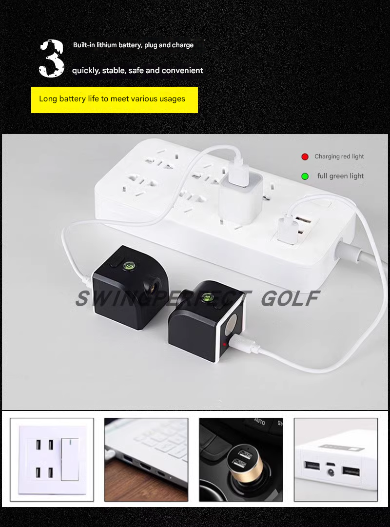 Golf putt practice laser sight green light cross straight line precision vertical instrument infrared sight