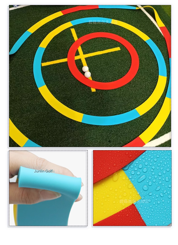 New Golf Putter Target Lap Green Range Trainer Silicone Material Waterproof and Wear-Resistant Golf Target Ring
