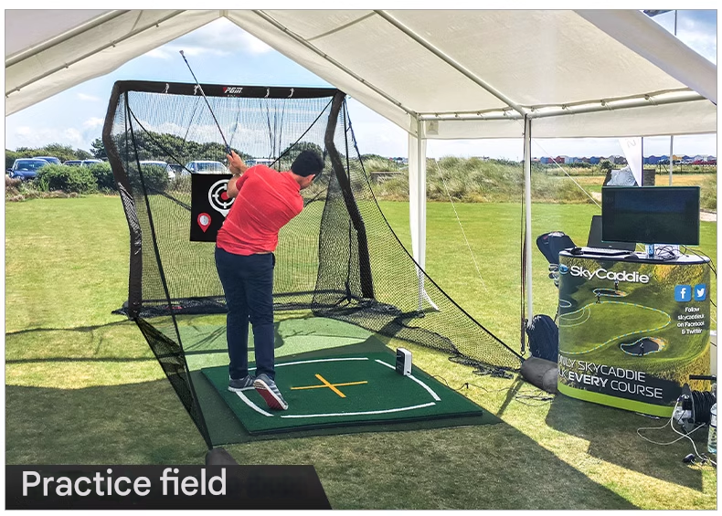 Golf Practice Net Outdoor Chipping Strike Cage Indoor Home Green Training Swing Hitting Net Set