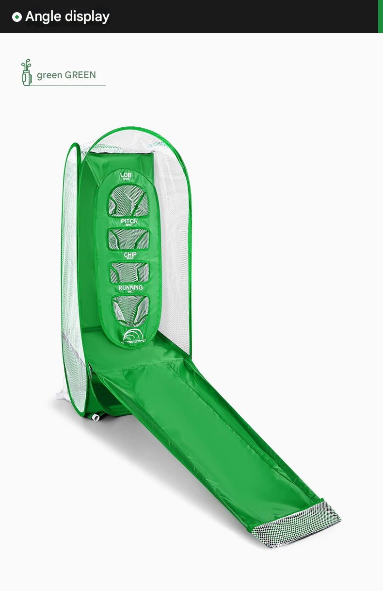Golf Cutting Trainer Indoor Cutting Practice Net Outdoor Swing Net Strike Cage Set Strike Net