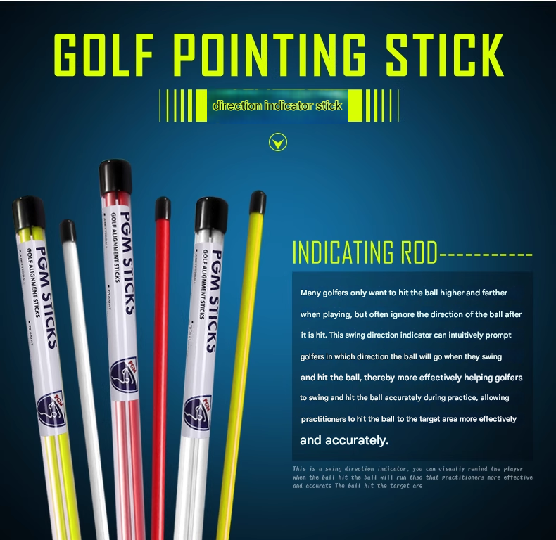 Golf Indicator Bars, Aiming Sticks, Beginner Putting Sticks, Direction Practice Sticks, Swing Aids, Training Sticks