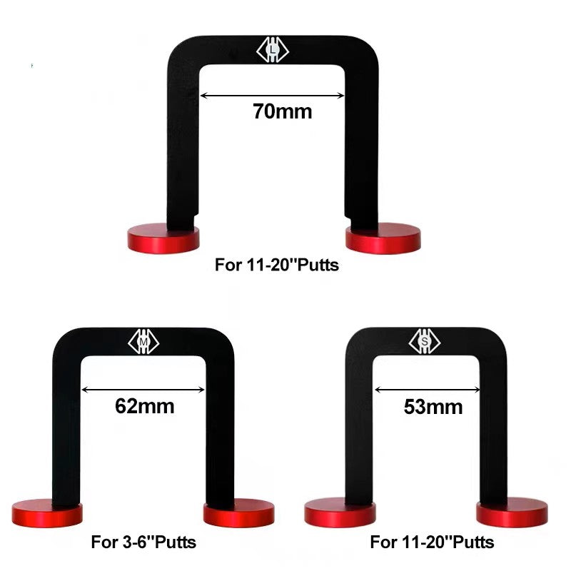Golf Putting Trainer Green Target Hole 3-Piece Set GOLF Goal Multi-Purpose Putting Assist