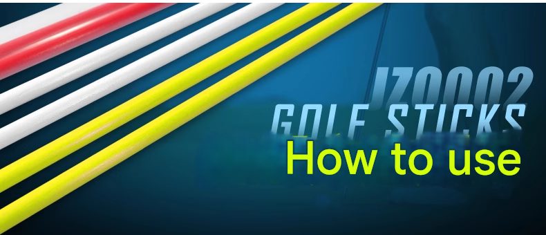 Golf Indicator Bars, Aiming Sticks, Beginner Putting Sticks, Direction Practice Sticks, Swing Aids, Training Sticks