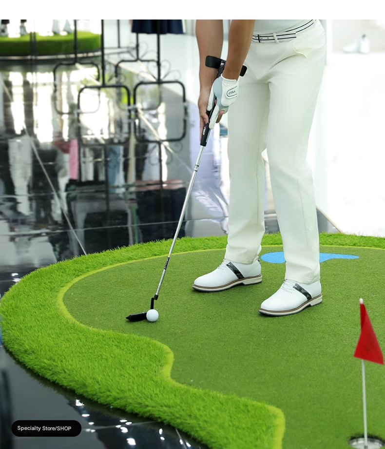 Golf Putter Assist Trainer Adjustable Width Professional Practice Fixed Wrist Putter Trainer