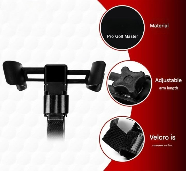 Golf Putter Assist Trainer Adjustable Width Professional Practice Fixed Wrist Putter Trainer