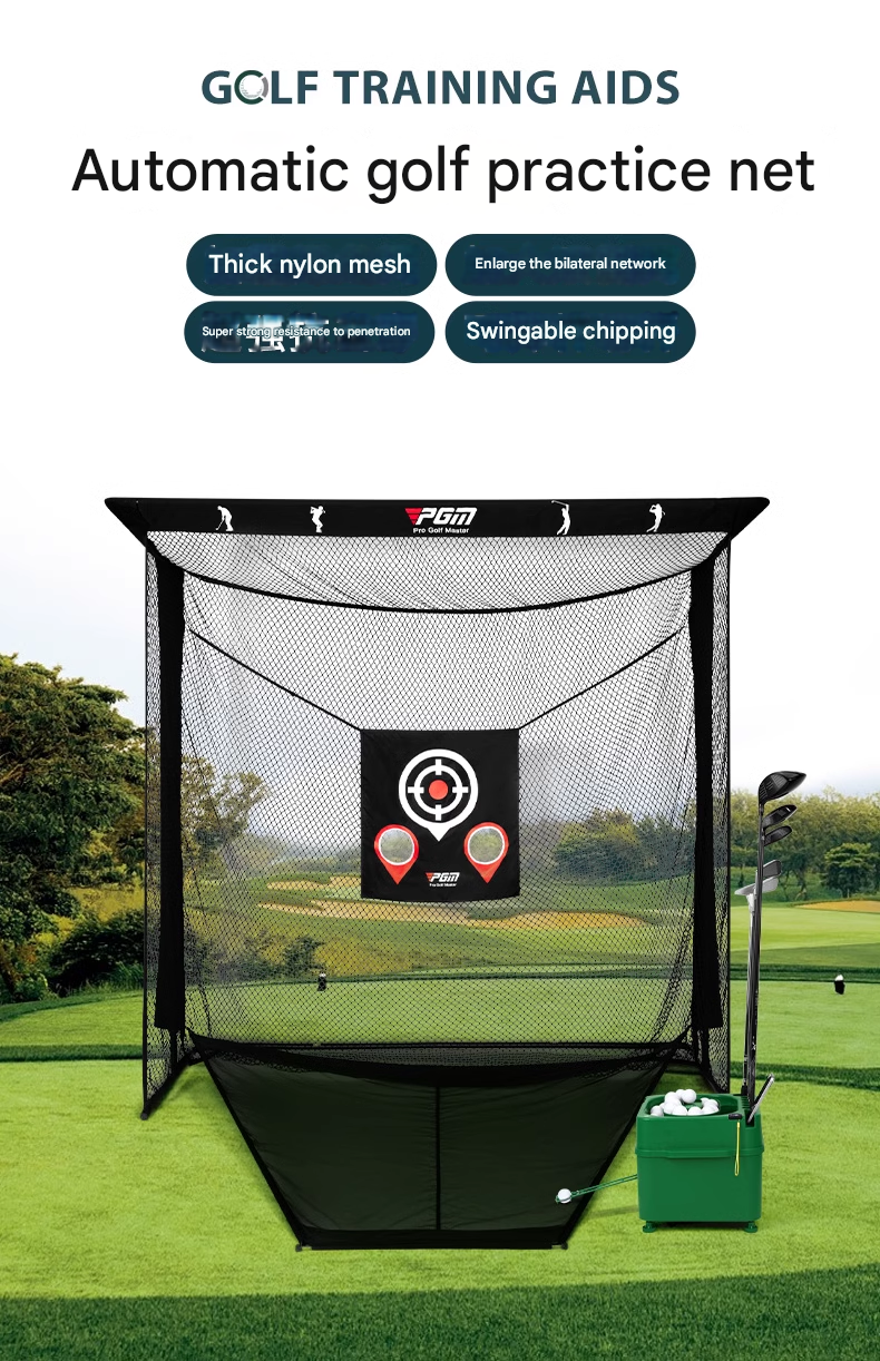 Golf Practice Net Outdoor Chipping Strike Cage Indoor Home Green Training Swing Hitting Net Set
