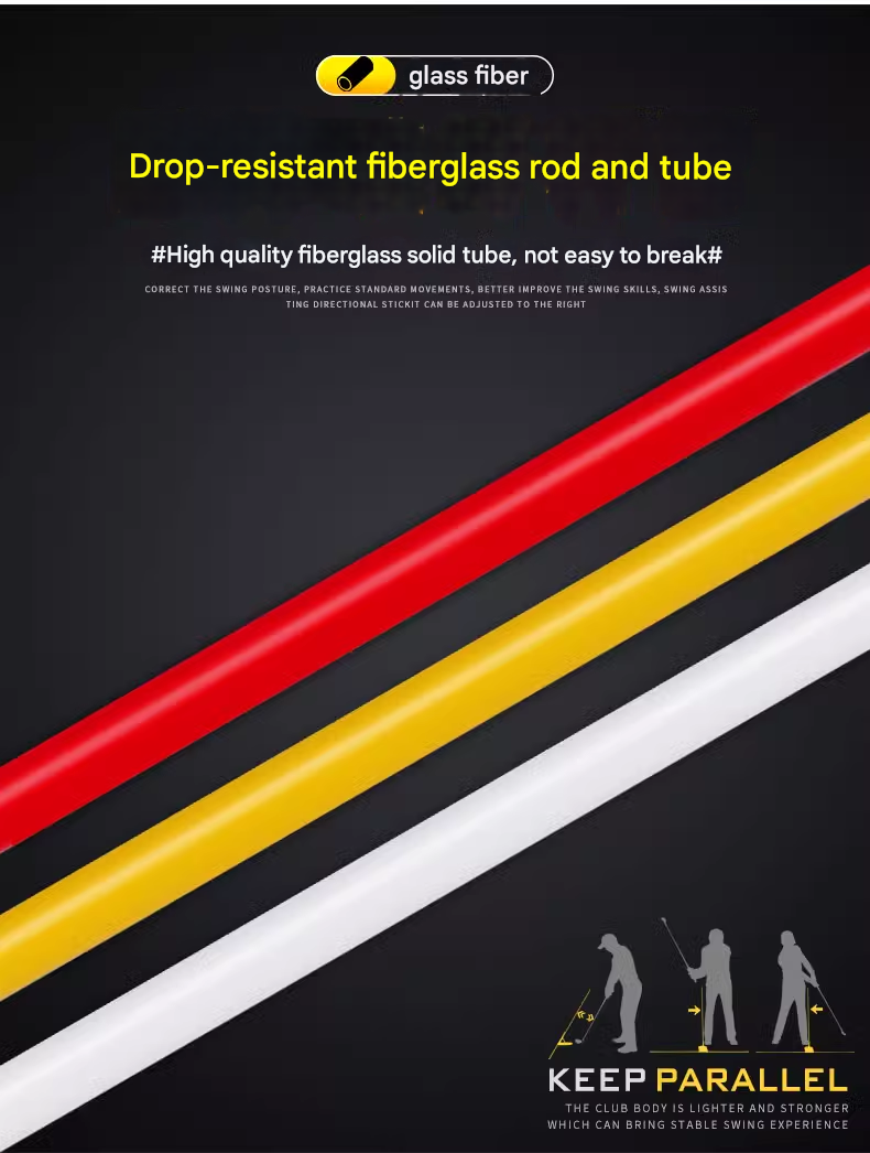 Golf Indicator Bars, Aiming Sticks, Beginner Putting Sticks, Direction Practice Sticks, Swing Aids, Training Sticks