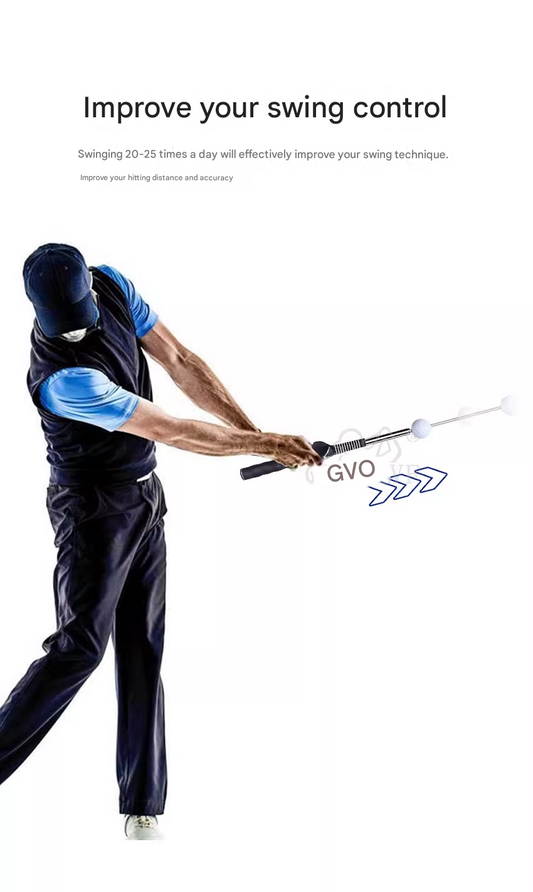 Golf Swing Trainer Stick Telescopic Swing Stick Indoor and outdoor golf practice Beginner trainer supplies