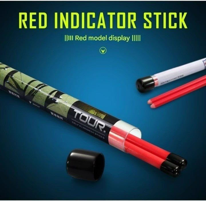 Golf Indicator Bars, Aiming Sticks, Beginner Putting Sticks, Direction Practice Sticks, Swing Aids, Training Sticks