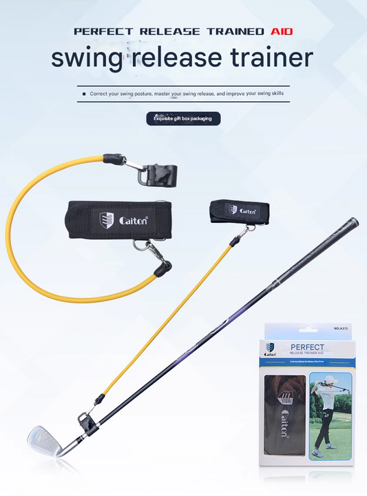 Caiton Golf Swing Delay Release Trainer Posture Corrector Beginner Auxiliary Practice Supplies