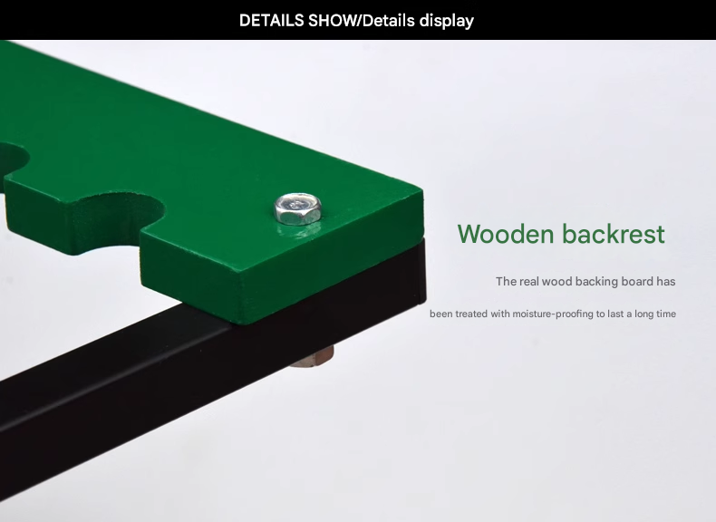 Upgraded golf club rack display rack 13 hole cue rack storage driving range supplies