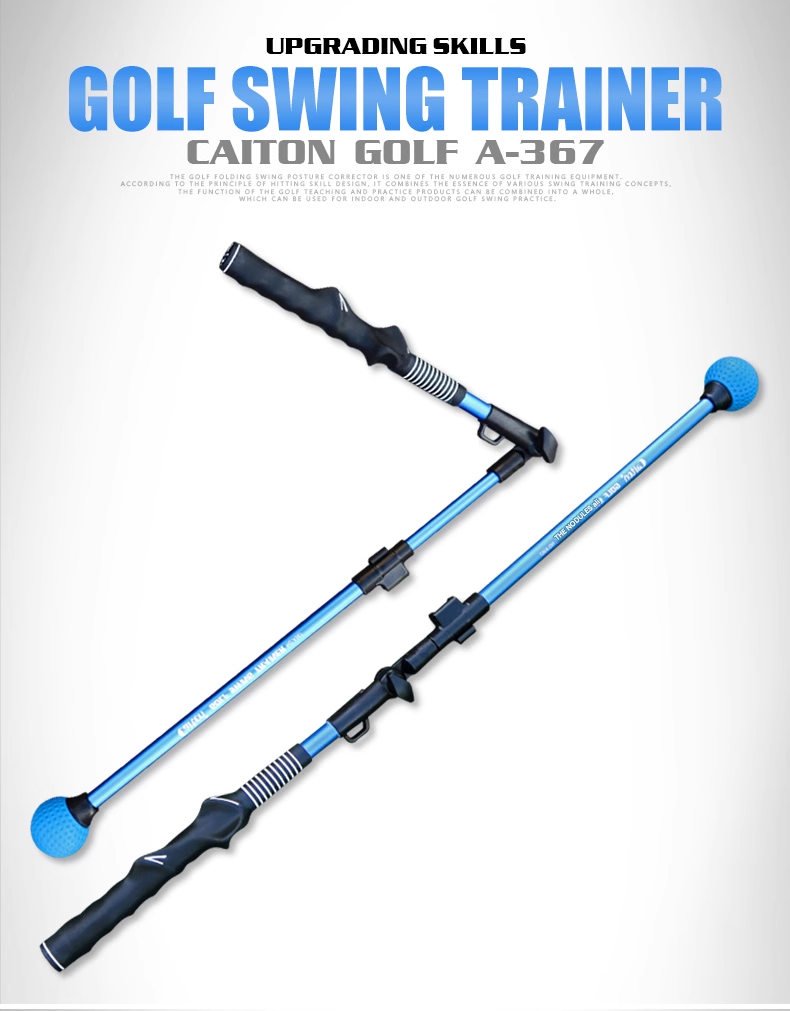 Caiton Golf Swing Trainer, Folding Posture Corrector, Thoracic Rotation Assist for Beginners