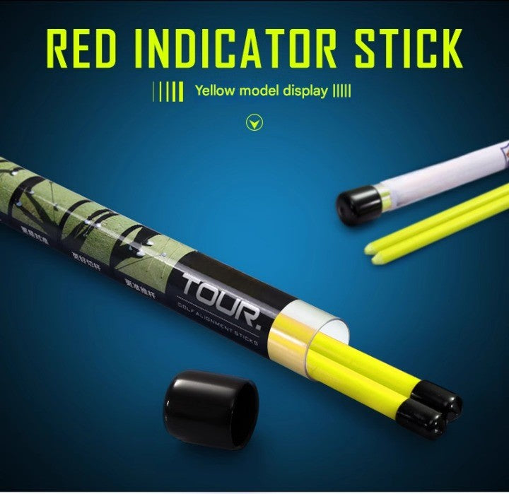 Golf Indicator Bars, Aiming Sticks, Beginner Putting Sticks, Direction Practice Sticks, Swing Aids, Training Sticks