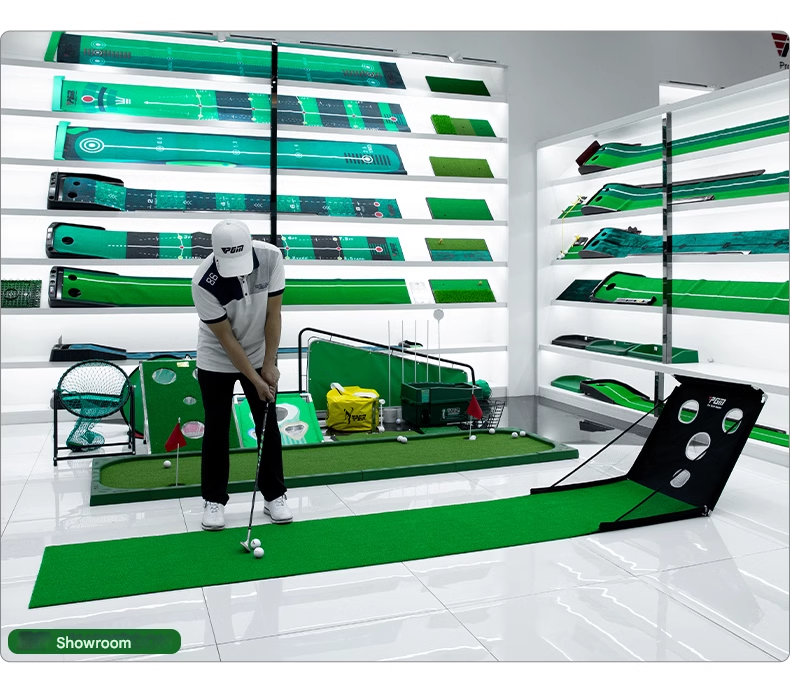 PGM golf practice device chipping net indoor putting blanket training equipment supplies office portable set