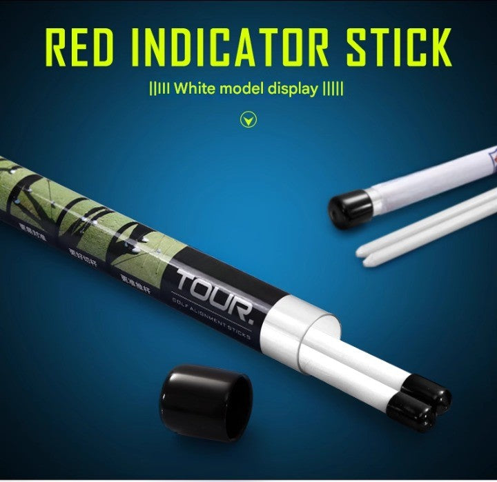 Golf Indicator Bars, Aiming Sticks, Beginner Putting Sticks, Direction Practice Sticks, Swing Aids, Training Sticks