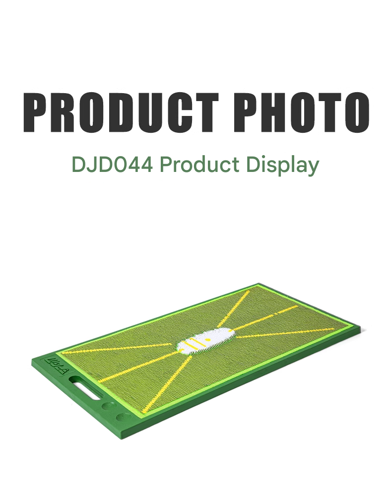 Golf Hitting Mat Pearlescent Hitting Trajectory Home Bead Trajectory Carpet Mat Trainer Marking Pad