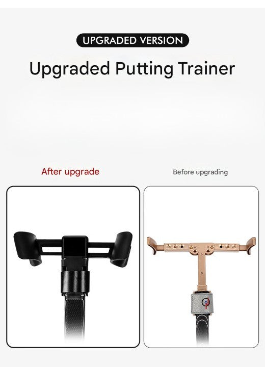 Golf Putter Assist Trainer Adjustable Width Professional Practice Fixed Wrist Putter Trainer