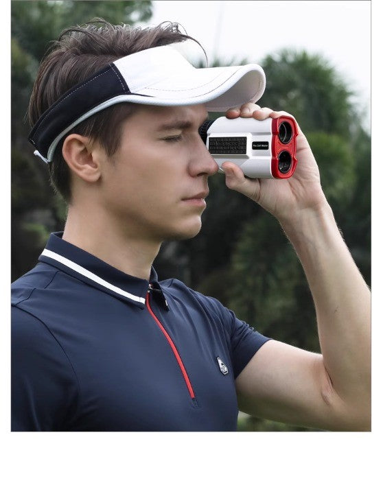 PGM Magnetic Waist Clip Golf Rangefinder High Precision Laser Telescope Slope Compensation Distance Measuring Instrument